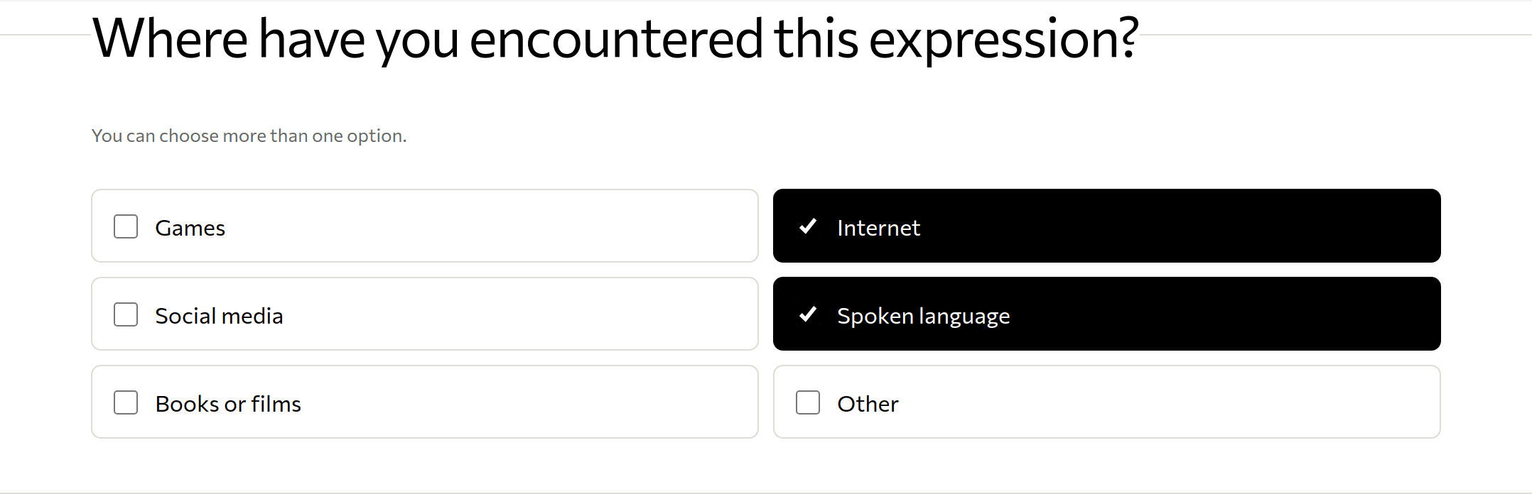 Multiple sources selected for a Contributors task